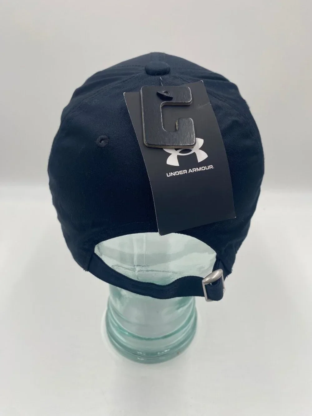 Under Armour Hat Strapback Cap Youth One Size OSFM Adjustable Black Embroidered